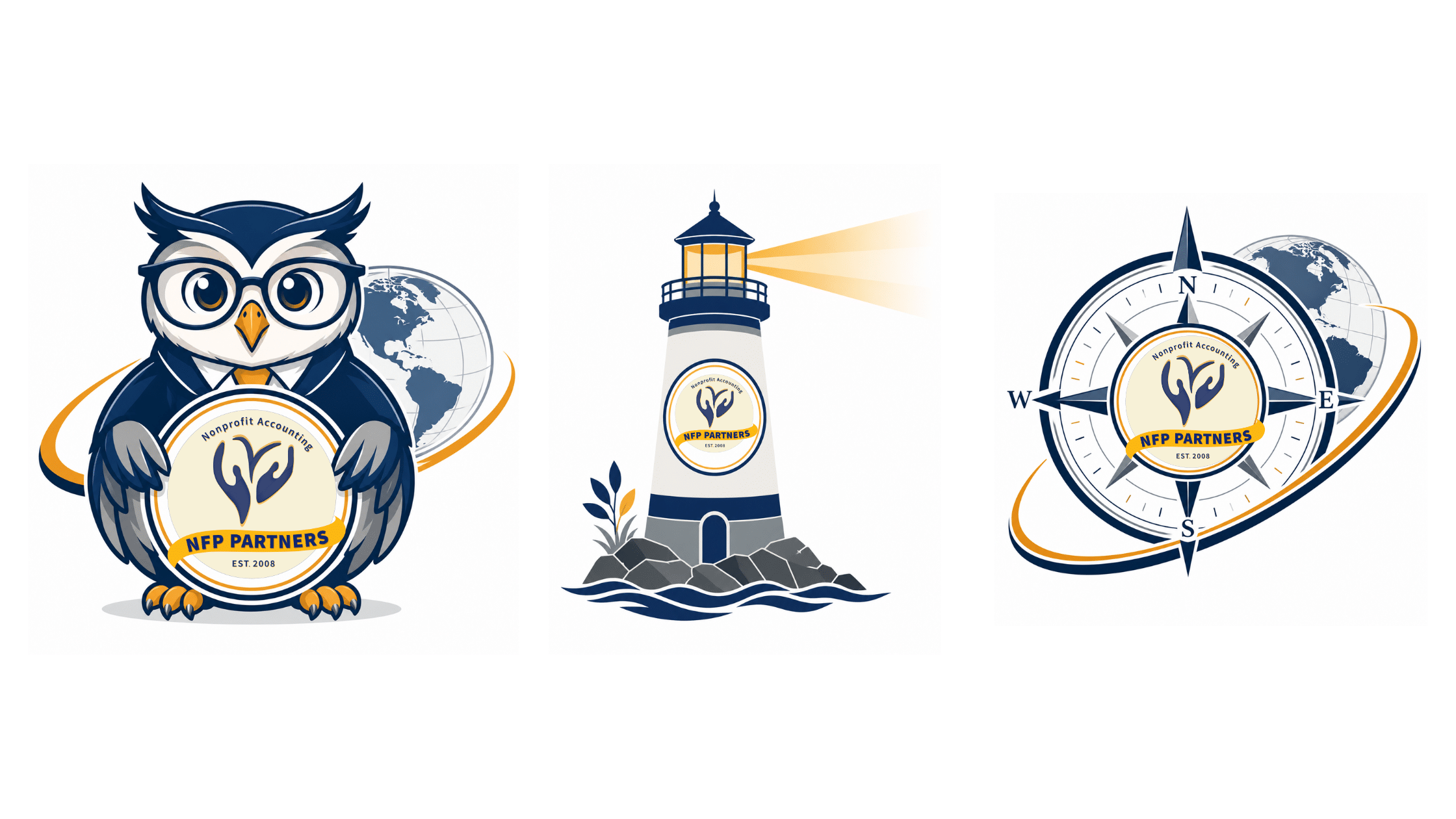 NFP Partners potential mascot ideas